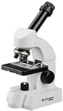 Bresser Junior Mikroskop mit 40x-640 facher Vergrößerung, Zoom-Okular und umfangreichem...