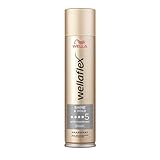 Wellaflex Shine & Hold Haarspray für Frauen | Bis zu 48 Std. ultra starker Halt | Für luxuriösen,...