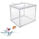 Aquarium Fische Brutkasten,Zuchttanks Mit Saugnapf,Ultrafeines Aufzuchtbecken,Aquarium Züchter...