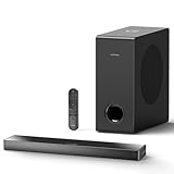 ULTIMEA Soundbar für TV Geräte, Spitzenleistun 160W, BASSMAX, 2.1 TV Soundbar mit Subwoofer, 5.3...