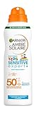 Garnier Sonnenspray LSF 50 für Kinder, Wasserfest und Sandabweisend, Ambre Solaire Kids Sensitive...