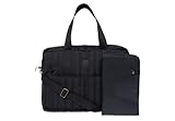 Jollein Wickeltasche Puffed Moos - Black - Wasserabweisend - Kinderwagentasche - Babytasche...