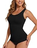MISS MOLY Shape Unterhemd Damen Bauch Weg Formendes Tank Top Nahtloses Unterhemden Damen...