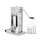 Multifunktional Wurstfüllmaschine 3L Füllmaschine Vertikal Edelstahl Salami Maker Fleischwolf...