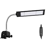 Aquariumleuchte für Aquarium, Clip-on-LED-Aquarium-Licht für 5 Gallonen, Aquarium-Licht für...