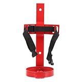 ANDRESLAD Feuerlöscher Halterung mit Verstellbarem Spanngurt Wandmontage Halter für Zuhause und...