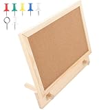 Veemoon Memoboard mit Holzrahmen Stabiles Tisch Wand bulletin Board Kreatives Büro dekor...