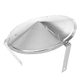 TOYANDONA Schornsteinabdeckung Regenhaube Vent Cap Wetterfest Langlebig Einfache für Kamin und...