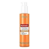 L'Oréal Paris Vitamin C Reinigungsschaum, für gereinigte und frische Haut, bringt den Hautton zum...