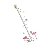 Beaupretty Kinderzimmer Wandaufkleber Messlatte mit Lustigen Tiermotiven Selbstklebend Abnehmbar...