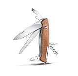 Victorinox Schweizer Taschenmesser Ranger 55, Swiss Army Knife, Multitool, 10 Funktionen, Klinge,...