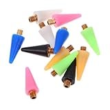VICASKY 12 Stück Teiliges Nageldesign Wachsspitzen Ersatz für Punktierstift Langlebig und...