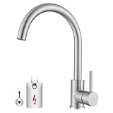 ONECE Küchenarmatur Niederdruck Wasserhahn für Küche und Boiler, Niederdruckarmatur Mischbatterie...