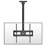 BONTEC TV-Deckenhalterung, neigbar und schwenkbar, 6-fache Höhenverstellung für 26-65 Zoll TV...
