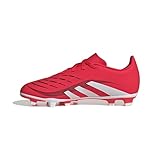 adidas Predator Club Firm Multi Ground Football Boots Kids Fußballschuhe, Lucid Red/Cloud...