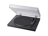 Sony PS-LX310BT Bluetooth Plattenspieler (Phono Vorverstärker, Auto-Play Funktion, Aluminium...