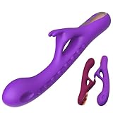 HXLXW G Punkt Vibrator mit 10 Vibrationsmodi Kitzler Stimulator Dildo Vibrator Massagestab für...