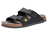 BIRKENSTOCK ESD-Sandale Arizona, Größe 43, schwarz, normal 089420-43 (Pantolette Schuh Halbschuh...