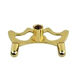 Winsport Queuebrücke, Profi Spielhilfe Messing flach für Billard und Snooker, Aufsatz mit...