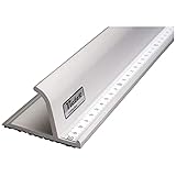 Victor Bar Schneidelineal 50cm aus Aluminium Profi-Ausführung rutschsicher - Metall Lineal -...