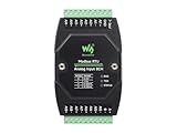Waveshare Industrial 8-Ch Analog Acquisition Module, 12-Bit High-Precision, Supports Voltage and...