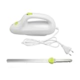 Qudinip Elektrisches Tranchiermesser, Doppelklingen aus Edelstahl mit hin- und Hergehenden Gezackten...