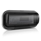 Pyle Marine Radio Schutzschild – 1 Din Radio wasserdichte Abdichtung kompatibel mit JBL Radio &...