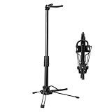 Zusammenklappbarer Notenständer, tragbarer faltbarer Notenständerhalter,...