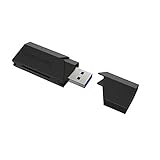 Sabrent Externe Kartenlesegeräte - Superspeed 2-Slot USB 3.0 Flash Memory Kartenleser für Windows,...