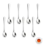 8 Stück Espressolöffel,Kleine Löffel,Teelöffel,Kaffeelöffel 7.5cm,Mini Löffel Edelstahl für...