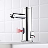 Achelous Infrarot Sensor Wasserhahn Bad für Waschbecken Badezimmer Automatischer Waschtischarmatur...