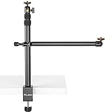 Kamera Tischhalterung, ULANZI LS02 Kamera Tischstativ, 44cm-105cm Einstellbar, Overhead Stativ für...