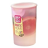 Karaffe mit Deckel – Türrichter mit sicherem Deckel | Wasserkaraffe für kalte Getränke,...