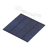 Solarpanel, 1,5 W, 6 V, Solarpanel, DIY-Solarladegerät, Ladeplatine, DIY-Solarladegerät, 110 X 110...