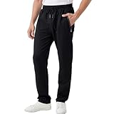 Eocicvvi Jogginghose Herren Sporthose mit Reißverschluss Trainingshose mit Taschen Freizeithose...