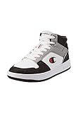 Champion Herren Rebound 2.0 Mid Sneakers, Bianco Grigio Nero Ww014, 42 EU