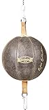 Bad Company Retro Doppelendball aus Rindsleder inkl. elastischen Spanngurten I 25 cm Durchmesser I...