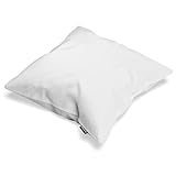 seven sheeps Daunenkissen 80x80 – 3-Kammer Kopfkissen | medium