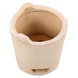 Gadpiparty Holzkohleofen aus Ton Tragbarer Lehm Kohlegrill Kompakt Hitzebeständig Outdoor Kochofen...