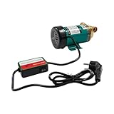 Druckerhöhungspumpe 90W Automatik - Hauswasserpumpe mit 20L/min & 10m Förderhöhe, IP46 Schutz,...