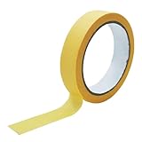 YNPQTDS Abdeckband für Autos, hitzebeständig, gelb, 2,2 m | vorgeklebtes Abdeckpapier für...