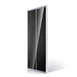 Nicesolar 12V 100W Solarpanel Solarmodul Bifazial monokristallines Photovoltaik Solarzelle 100 Watt...