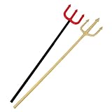 Beaupretty 2 Stück Kunststoff Teufelsgabel für Halloween Kostümparty Vielseitiges Zubehör für...