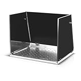 STAHLWERK Schweißtisch-Aufsatz SA-500 ST 500 x 400 mm mobile Schweißkabine | klappbare...