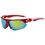 YWSTYllelty Halbrahmen Reiten Laufen Sonnenbrille Outdoor Sonnenschutz Sportbrille für Männer...