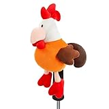 RLOMUTE Schlägerkopfhüllen Golf Headcover schlägerhauben Golf putterhaube Driver lustiges...