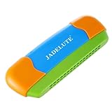 Mundharmonika | 16-Loch-Musikinstrument für Früherziehung(Blau)