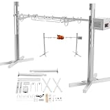 ROGONPDK 40 kg Elektrisch Grillspieß | Edelstahl Spanferkelgrill Lammgrill BBQ Grill Drehspieß...