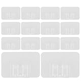 jojofuny 50 Stück Selbstklebende Lichterketten Halterungen Transparente LED Kabelclips für Außen...