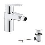 GROHE Start - Einhand-Bidetarmatur (wassersparend, langlebige Oberfläche, Einlochmontage), chrom,...